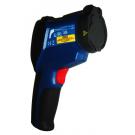 DT-9862 Professional 50:1 IR Dual Laser Video Thermometer up to 3992 deg F 2200 deg C Type K Thermocouple Air Dew Point Wet Bulb Temp and Air Humidity Meter with Camera and USB Port